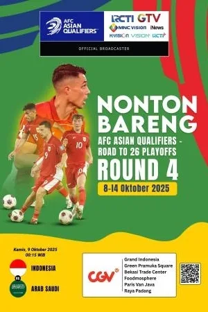 INDONESIA vs ARAB SAUDI: AFC ASIAN QUALIFIERS ROAD TO 26 PLAYOFFS ROUND 4