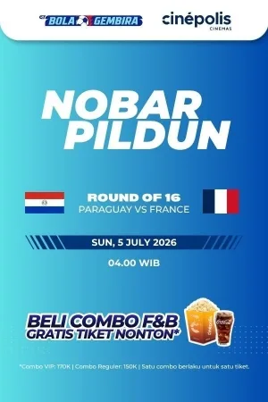 Nobar Pildun 16 Besar: Paraguay Vs France