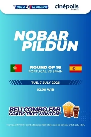 Nobar Pildun 16 Besar: Portugal Vs Spain
