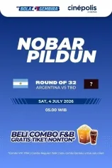 NOBAR PILDUN 32 BESAR: ARGENTINA VS CABO VERDE