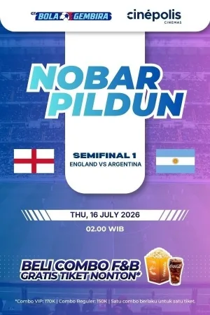 Nobar Pildun Semifinal: England Vs Argentina