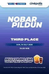 NOBAR PILDUN THIRD PLACE: FRANCE VS ENGLAND