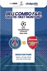 UEFA CHAMPIONS LEAGUE : PSG VS ARSENAL