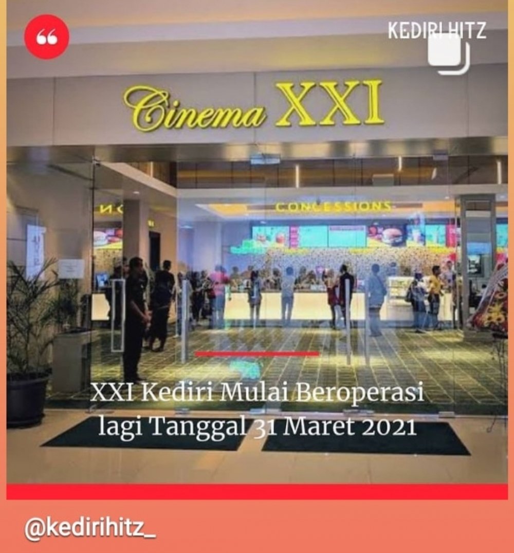 Jadwal xxi kediri hari ini